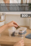 Elora Storage Box - 800ml Lockable Lid Jewelry Makeup Organizer Cabinet Organizer Gray - 4