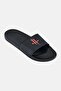 Men Houston Rockets Primary Logo Slip On Slides, Black