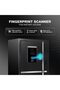 Safety Solutions | Fingerprint Access | Electronic LED Display | Motorized | Stores Cash, Jewellery | Safety locker for home | Tijori locker | 40 Litres | Black| 24 Months By - 2