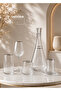61 Piece Sapphire Platinum (Silver) 12-Person Cut Glass Cup Set Dowry Water Set Tableware Set