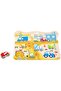 Construction Vehicles Peg Puzzle, 9 Pieces
