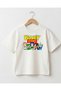 Cartoon Themed Children's Oversize T-Shirt 100% Cotton Short Sleeve Unisex - 4