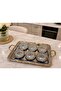 Snack Set Golden Style Snack Set for 6 People with Tray