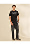 Men Black Graphic T-Shirt - 2
