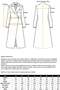 Button and Snap Detail Premium Coat with Punto Stitching Brown 3171 - 8