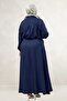 67061 Plus Size Skirt - Shirt Melange Set - Navy Blue - 5