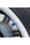 Fi̇at Logo Aluminum Coating 4 Pieces Valve Cover (Blue) - 2