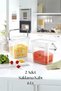 2-Piece Multibox Food Storage Container & Storage Box 6 Lt Transparent
