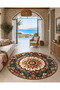 Sdt Fish Theme Patterned Modern Woven Base Decorative Carpet Sdtamor1320 - 2