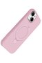 Matxzngz iPhone 14 Regal Cover with Magsafe Stand - (73128) Pink - 3