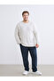 Vizyon New Season Plus Size Crew Neck Men's Sweatshirt - 2