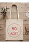 Raw Cloth Bag, 220 Gr Thick Ribs Fabric, Suitable for Printing/Dyeing/Embroidery, 100% Cotton