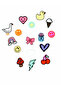 Character Charm Cord End Ornament Hoodie String Accessory Bag and Shoe Sweatshirt Sweatpants Lacing Ornament - 2