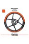 Ktm Duke 125 Wheel Rim Strip – Half Rim Cover & Duke 125 Lettering Sticker Set