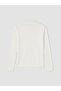 Lcw Modest White High Neck Women's Ribbed Bodysuit - 7