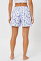 Swim Shorts with Cactus Pattern, Pockets, Lace-Up, Mesh Lining, Quick Drying - 4