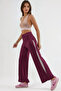 Soft Touch Modal Textured Pants with Hidden Stripe Detail