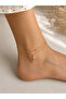 Anti-Tarnish Double Dolphin Fish Steel Anklet - 2