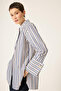 Striped Shirt with Wide Cuffs - 3