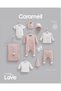 100% Cotton Friends Set of 10 0-3 Months 50-56 cm Beige Crml.Ze2557.Bej - 2