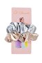 -Eya 2-piece Scrunchie Set - Multicolor - 2