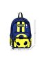 Boy's Football Patterned Fan School Backpack Travel Bag - 2