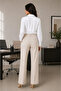 Women's Long Sleeve Shirt with Buttons, Classic Collar, Suitable for Casual and Office Wear - White - 2