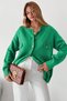 Women's Gold Button Detailed Cardigan
