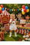 Circus Concept Boys' Shirt Salopet Training