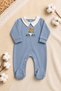 Baby Boy 3-Piece Romper Set Daily Sleepwear Newborn Cotton Organic 0-3 Months - 2