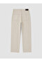 Vizyon New Season Beige Regular Fit Linen Blend Men's Trousers - 8