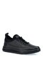 Dockers Men's Genuine Leather Casual Sneaker Shoes Elastic Laces Lightweight Comfortable Non-Slip Sole Black - 4