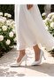 Özma 497 White Heeled Women's Stiletto - 2