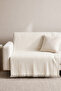 Cotton Non-Slip Anti-Sweat Oversized Sofa Cover Sofa Shawl Sofa Bed Cover 170X200 cm - 4
