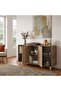 Doro Modern Console - 150.2 x 39 x 81 CM- Natural Oak - M.T.29781.2-2 - 6