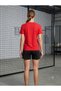 T-Shirt Shorts 2-Piece Combination Thin Summer Sweat-Absorbing X Printed Women's / Men's Unisex Model - 2