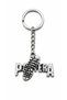 Metal Keychain with Vintage Boot Figure Durable Stylish Key Accessory - 3