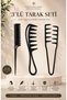 4 Piece Powder Wax Set Opening Comb Krape Comb Miraculous Hair Styling Comb Set and Powder Hair Wax Professional Hair Set - 2