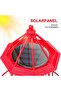 Solar-powered LED lighthouse, waterproof and durable, rotatable (360° rotation), can be hung in the garden as decoration. - 5