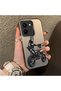 Vivo Y27 5G/Y27S Compatible Motorcycle Rider Drawing with Helmet Printed Men's Style Phone Protective Case