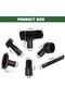 6-Piece Vacuum Accessories Plastic Universal Brushes Durable Spares 32-35mm Nozzles Car Vacuum Cleaners - 2