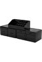 Makeup Cosmetic Organizer Storage Drawers Display Boxes Case with Drawers (black) - 5