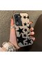 Oppo A5 4G/5G Compatible High Quality Flat Printing Black Star Pattern Cool Silicone Phone Case