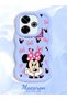 Redmi 13/13X Compatible Wavy Frame Mouse Cartoon Patterned Quality Silicone Phone Case