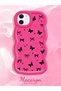 iPhone 12/12 Pro Compatible Thin Butterfly Bow Printed Soft Structure Daily Use Phone Case