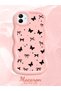 Samsung Galaxy A04 Compatible Thin Butterfly Bow Printed Soft Structure Daily Use Phone Case