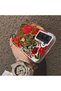 Samsung Galaxy S22 Compatible Hard Acrylic Back Silicone Edge Lens Protection Case - 4