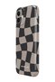 Iphone 12 checkmate classic essential slim full cover glossy printing camera protection hard phone case - 4