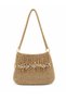 Edirne Knitted Bonita Bead Detailed Katip Rope Shoulder Bag – Handmade Women's Bag - 2