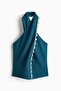 Embellished halterneck top - 5